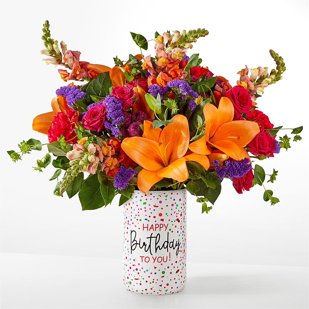 Birthday Palooza Bouquet – Talia Flowers, Ottawa ON