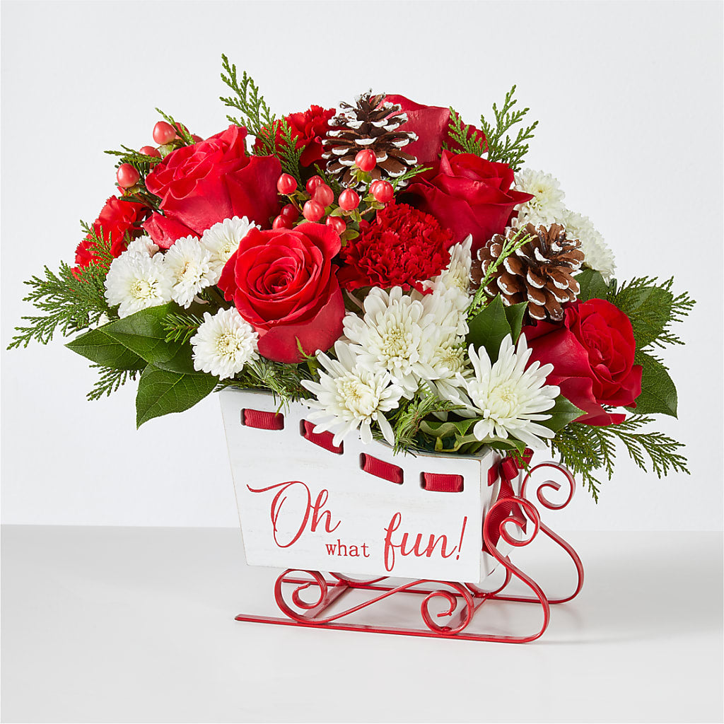 Sleigh Bells Bouquet – Talia Flowers, Ottawa ON