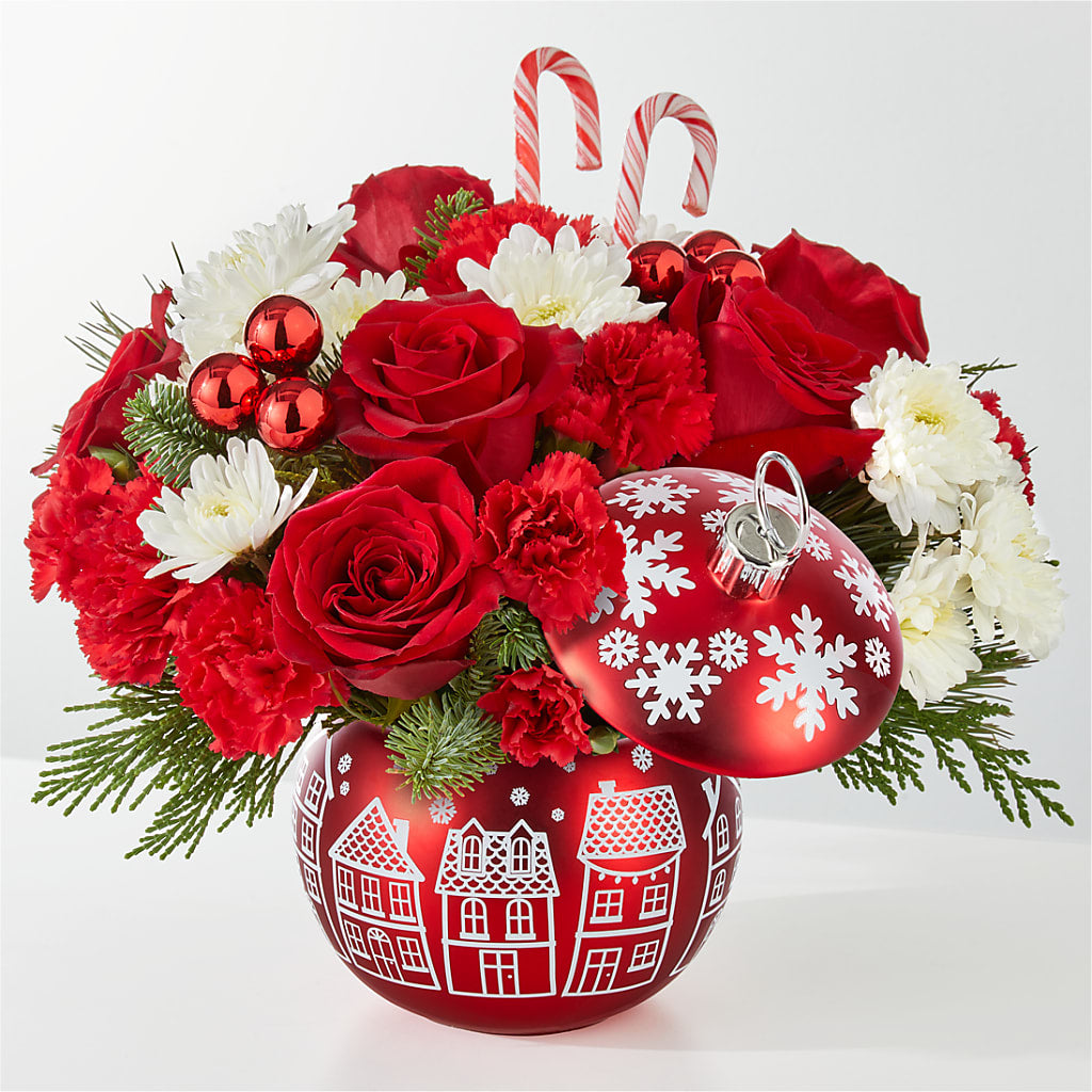 Cheer in the Air Ornament – Talia Flowers, Ottawa ON