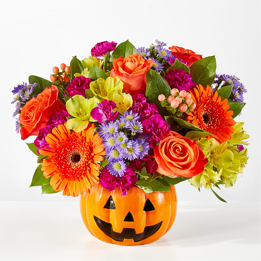 Tricks & Treats Pumpkin – Talia Flowers, Ottawa ON