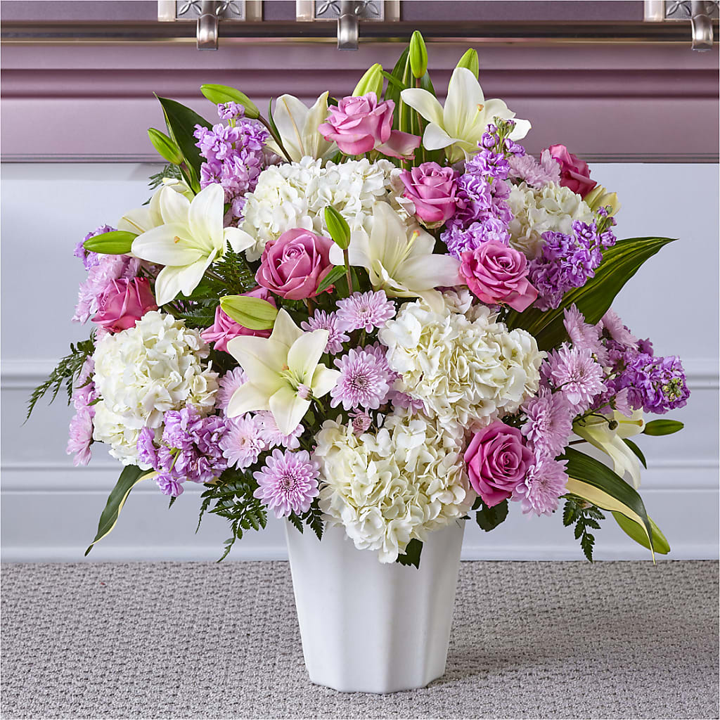 Heaven Sent Floor Basket – Talia Flowers, Ottawa ON