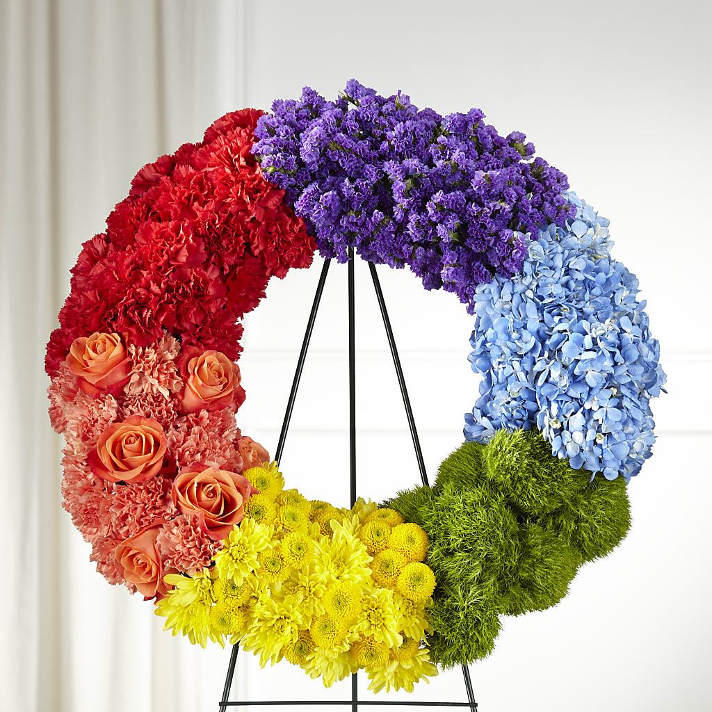 Circle of Love Wreath – Talia Flowers, Ottawa ON