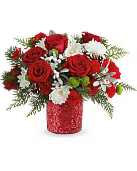 Teleflora's Christmas Magic Bouquet – Talia Flowers, Ottawa ON