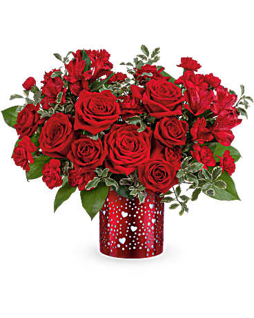 Teleflora's I Heart You Bouquet – Talia Flowers, Ottawa ON