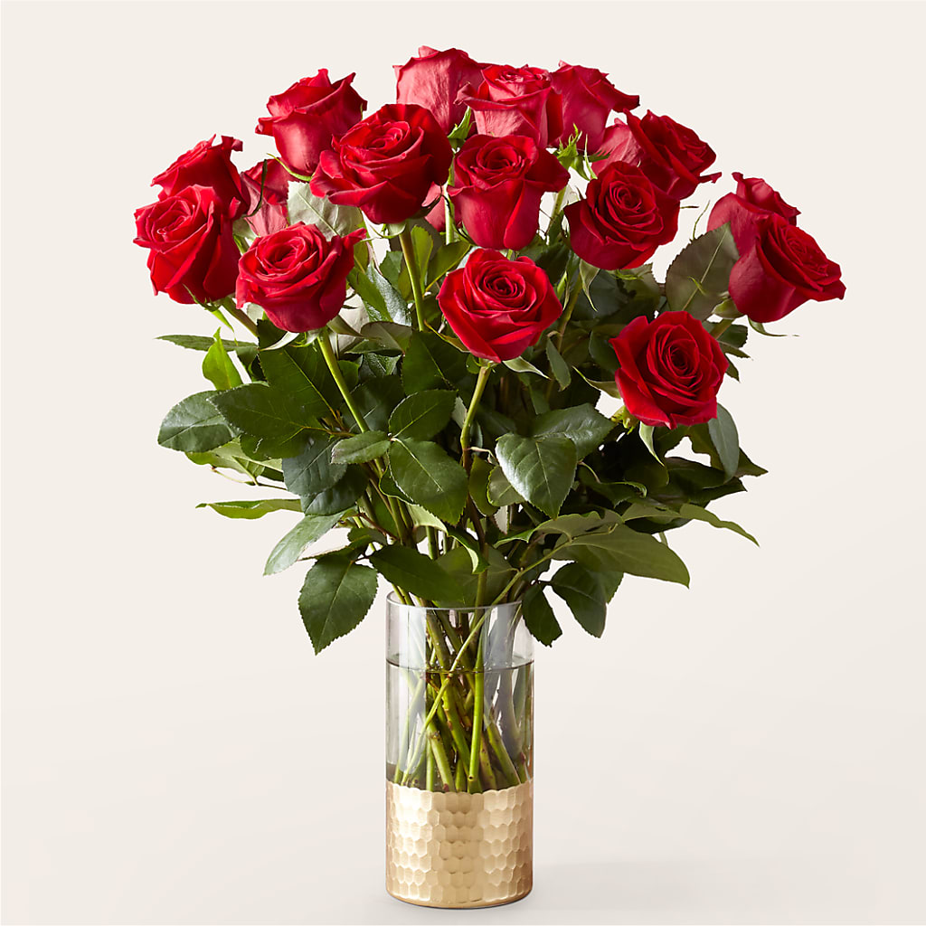 Classic Love Red Rose Bouquet – Talia Flowers, Ottawa ON
