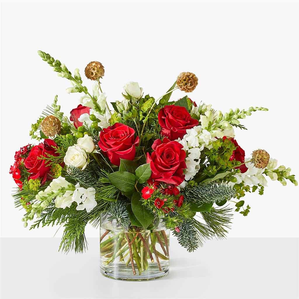 Deck the Halls Bouquet – Talia Flowers, Ottawa ON
