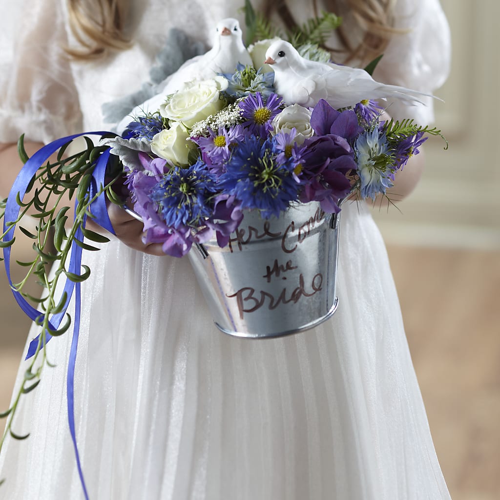 Enchantment Flower Girl Arrangement – Talia Flowers, Ottawa ON