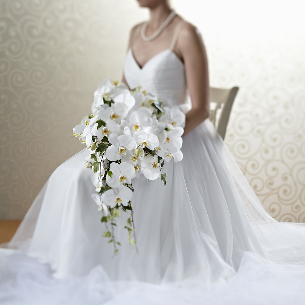 Classic White Bouquet – Talia Flowers, Ottawa ON