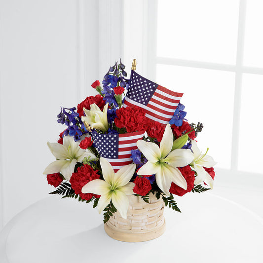 American Glory Bouquet –  Talia Flowers, Ottawa ON