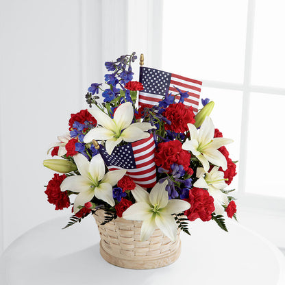 American Glory Bouquet –  Talia Flowers, Ottawa ON