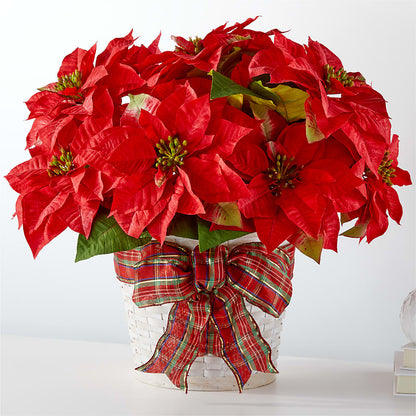 Happiest Holidays Poinsettia –  Talia Flowers, Ottawa ON