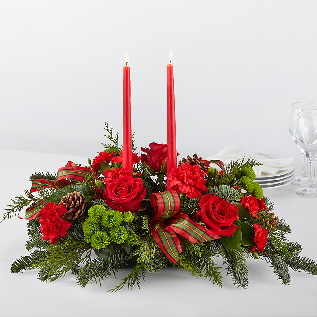 By the Candlelight Centerpiece –  Talia Flowers, Ottawa ON
