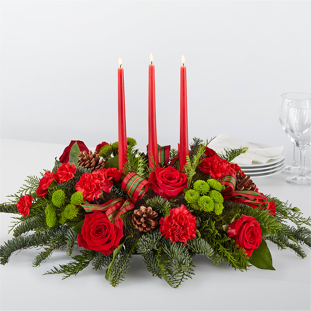 By the Candlelight Centerpiece –  Talia Flowers, Ottawa ON
