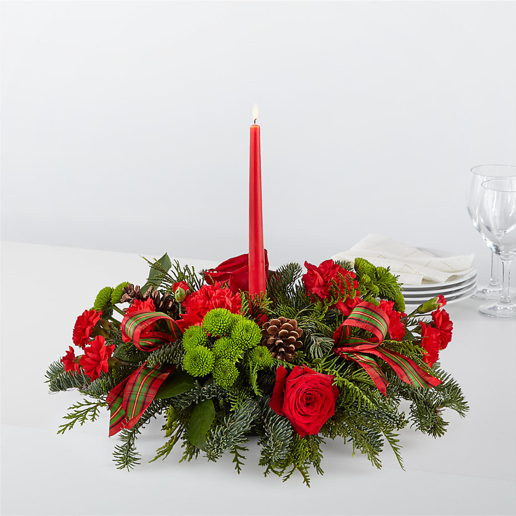 By the Candlelight Centerpiece –  Talia Flowers, Ottawa ON