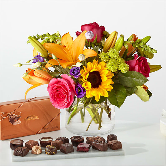 Best Day Bouquet and Chocolate Bundle –  Talia Flowers, Ottawa ON
