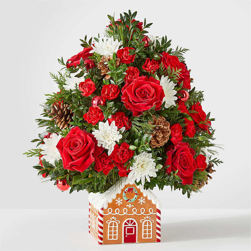 Spiced Gingerbread Tree –  Talia Flowers, Ottawa ON