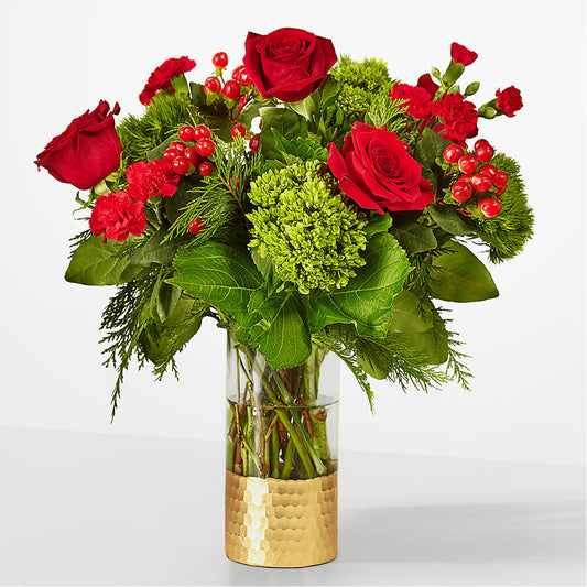 Plaid Throw Bouquet –  Talia Flowers, Ottawa ON