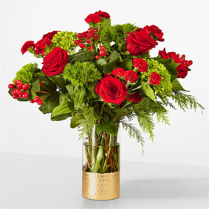 Plaid Throw Bouquet –  Talia Flowers, Ottawa ON