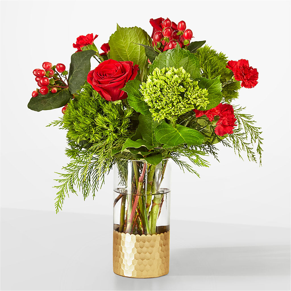 Plaid Throw Bouquet –  Talia Flowers, Ottawa ON