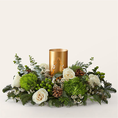 Chestnuts Roasting Centerpiece –  Talia Flowers, Ottawa ON