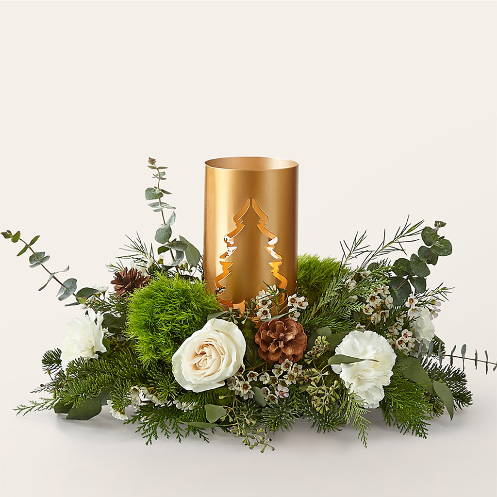 Chestnuts Roasting Centerpiece –  Talia Flowers, Ottawa ON