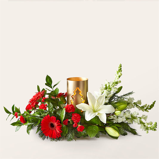 Mingle & Jingle Centerpiece –  Talia Flowers, Ottawa ON