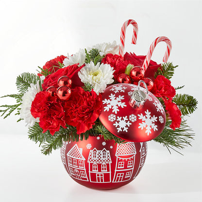 Cheer in the Air Ornament –  Talia Flowers, Ottawa ON