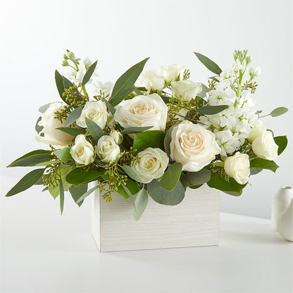 Fresh Linen Box Bouquet –  Talia Flowers, Ottawa ON