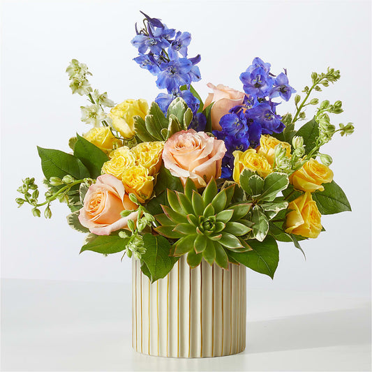 Cobalt Reverie Bouquet –  Talia Flowers, Ottawa ON