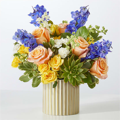 Cobalt Reverie Bouquet –  Talia Flowers, Ottawa ON