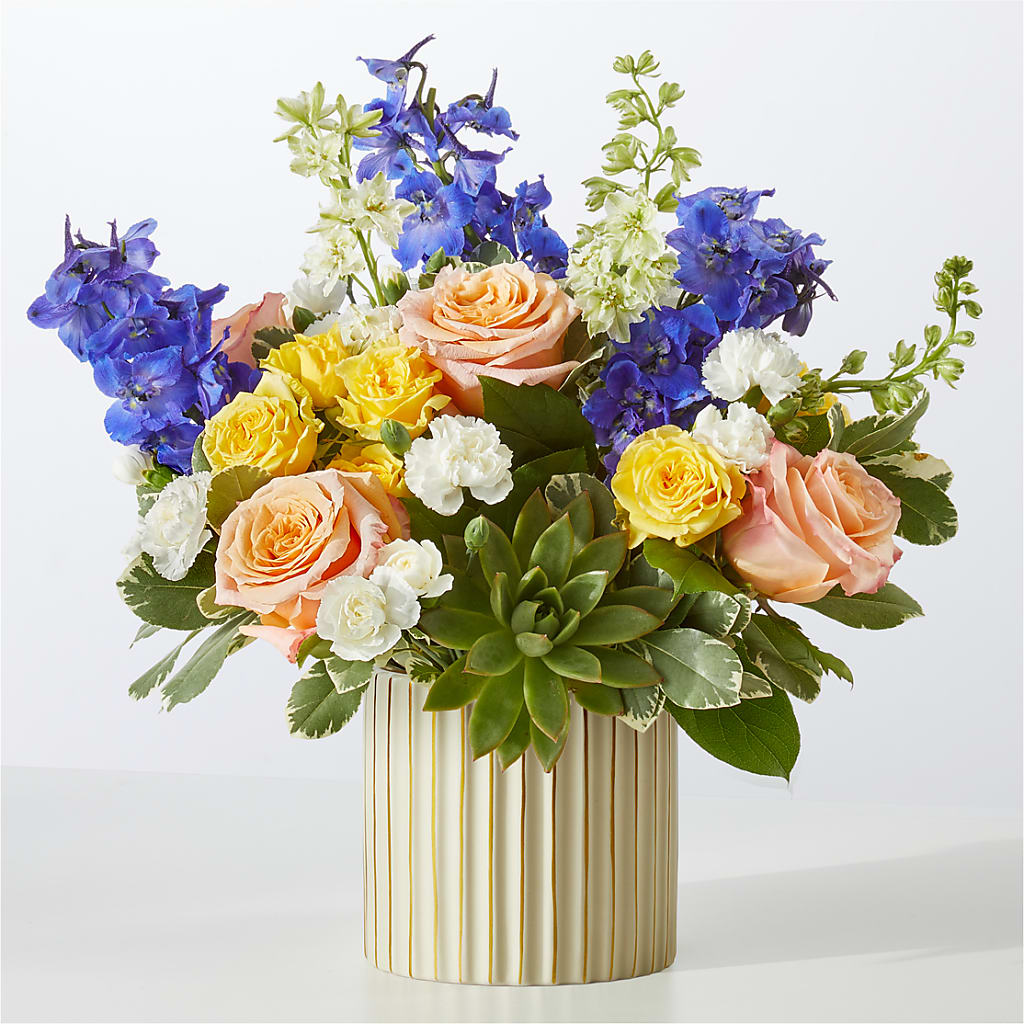 Cobalt Reverie Bouquet –  Talia Flowers, Ottawa ON