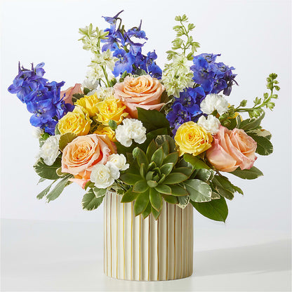 Cobalt Reverie Bouquet –  Talia Flowers, Ottawa ON
