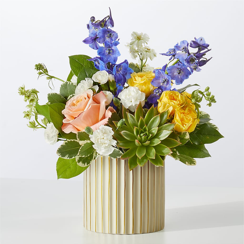 Cobalt Reverie Bouquet –  Talia Flowers, Ottawa ON