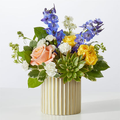 Cobalt Reverie Bouquet –  Talia Flowers, Ottawa ON