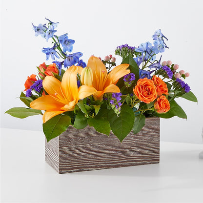 Radiant Citrus Box Bouquet –  Talia Flowers, Ottawa ON