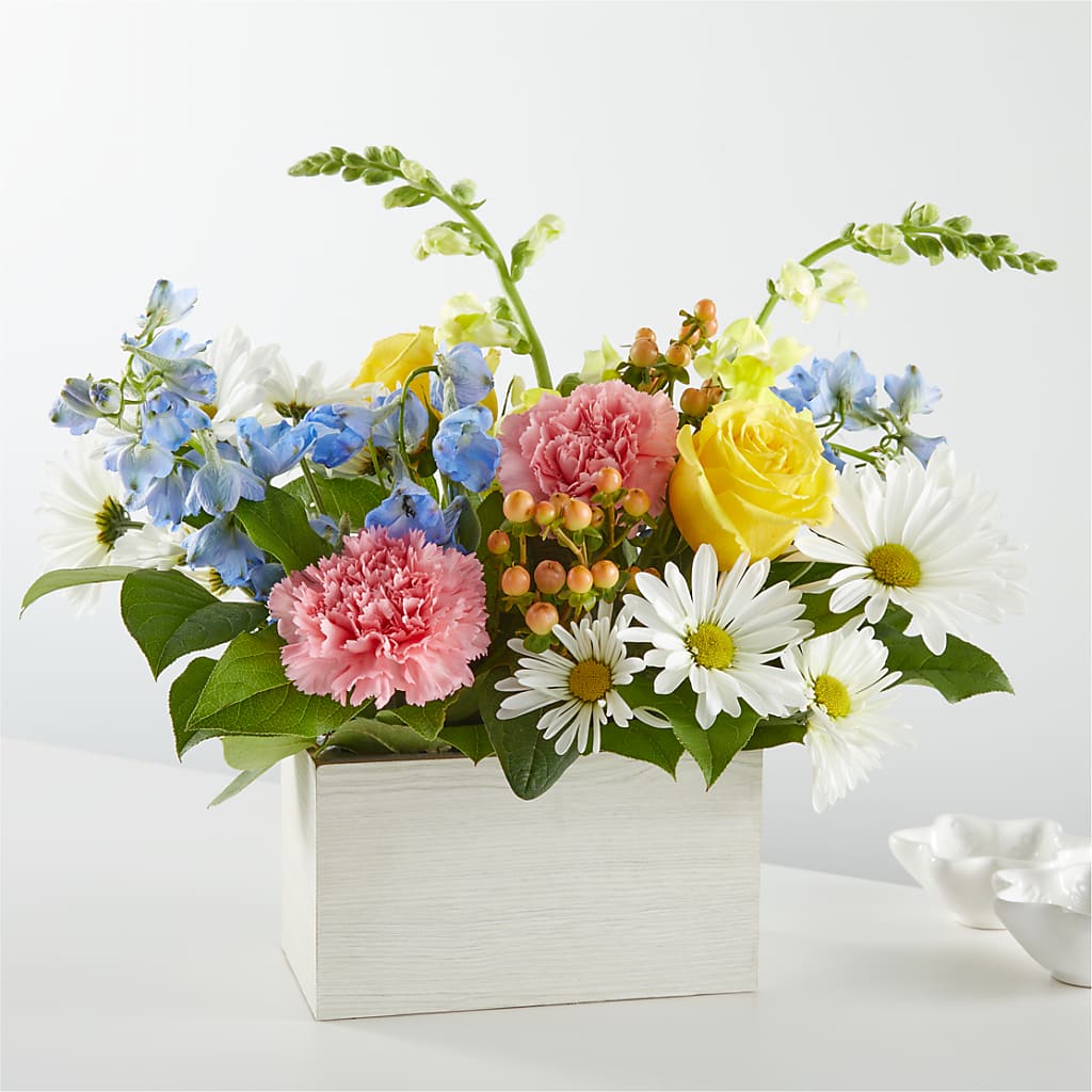 Sun Salutation Box Bouquet –  Talia Flowers, Ottawa ON