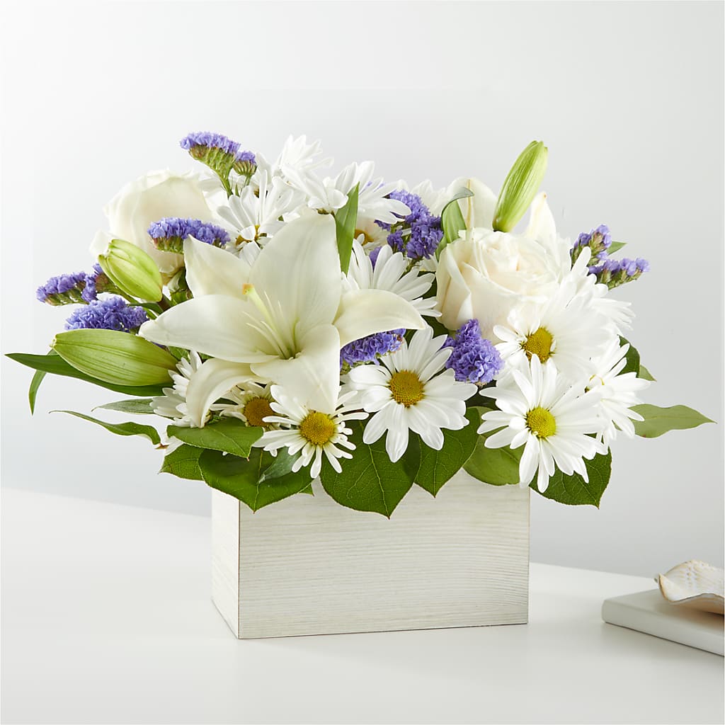 Beyond Blue Box Bouquet –  Talia Flowers, Ottawa ON