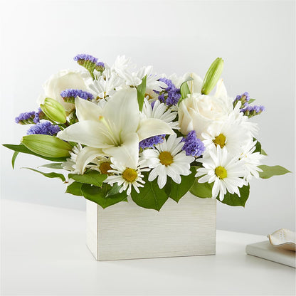 Beyond Blue Box Bouquet –  Talia Flowers, Ottawa ON