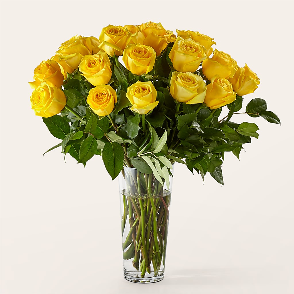 Long Stem Yellow Rose Bouquet –  Talia Flowers, Ottawa ON
