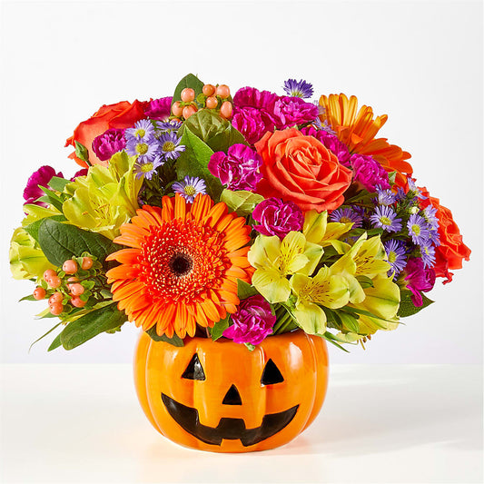 Tricks & Treats Pumpkin –  Talia Flowers, Ottawa ON