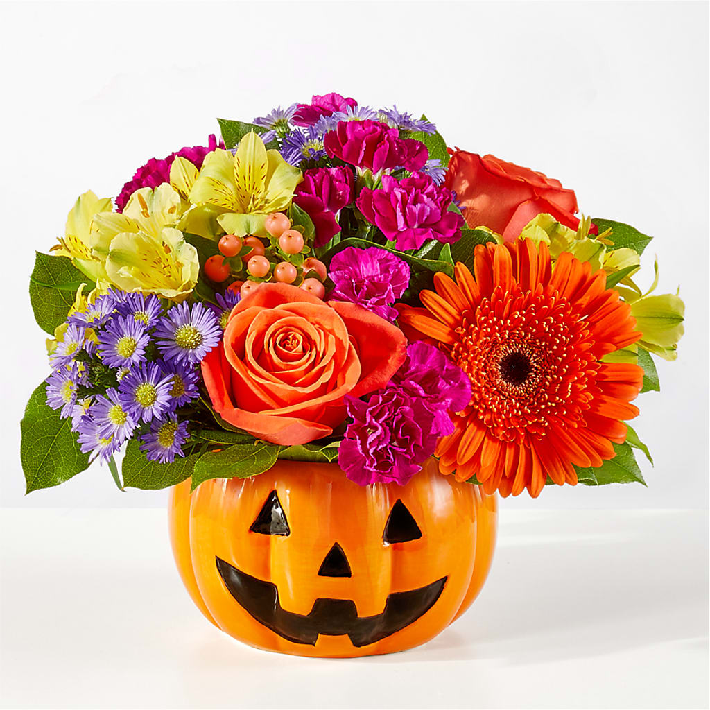 Tricks & Treats Pumpkin –  Talia Flowers, Ottawa ON