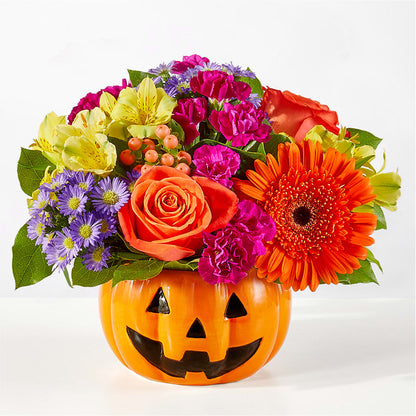 Tricks & Treats Pumpkin –  Talia Flowers, Ottawa ON