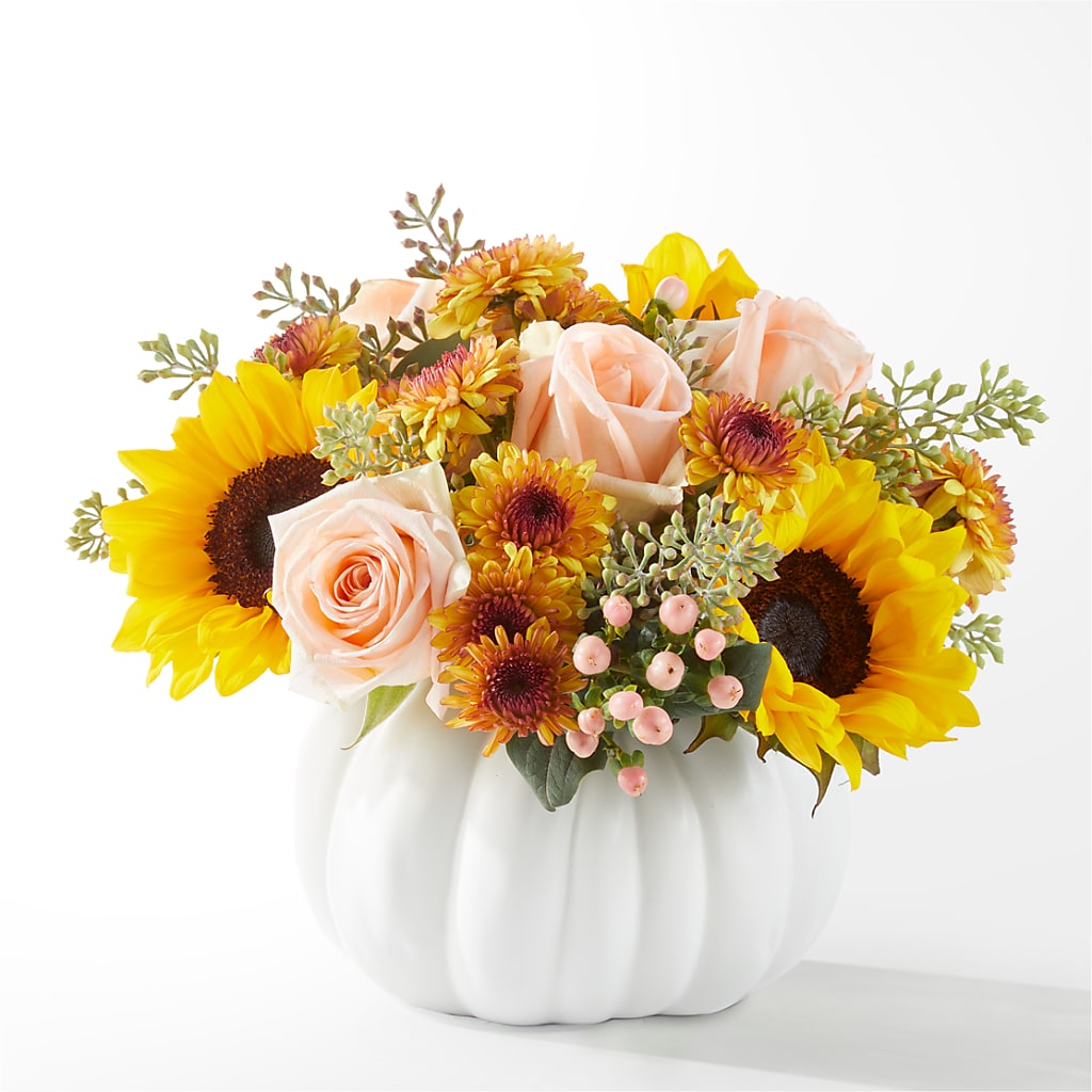 Pumpkin to Talk About Bouquet –  Talia Flowers, Ottawa ON