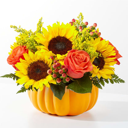 Pick of the Patch Pumpkin Bouquet –  Talia Flowers, Ottawa ON