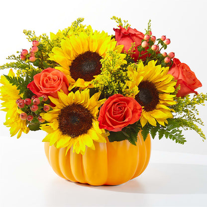 Pick of the Patch Pumpkin Bouquet –  Talia Flowers, Ottawa ON
