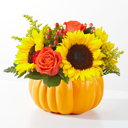 Pick of the Patch Pumpkin Bouquet –  Talia Flowers, Ottawa ON