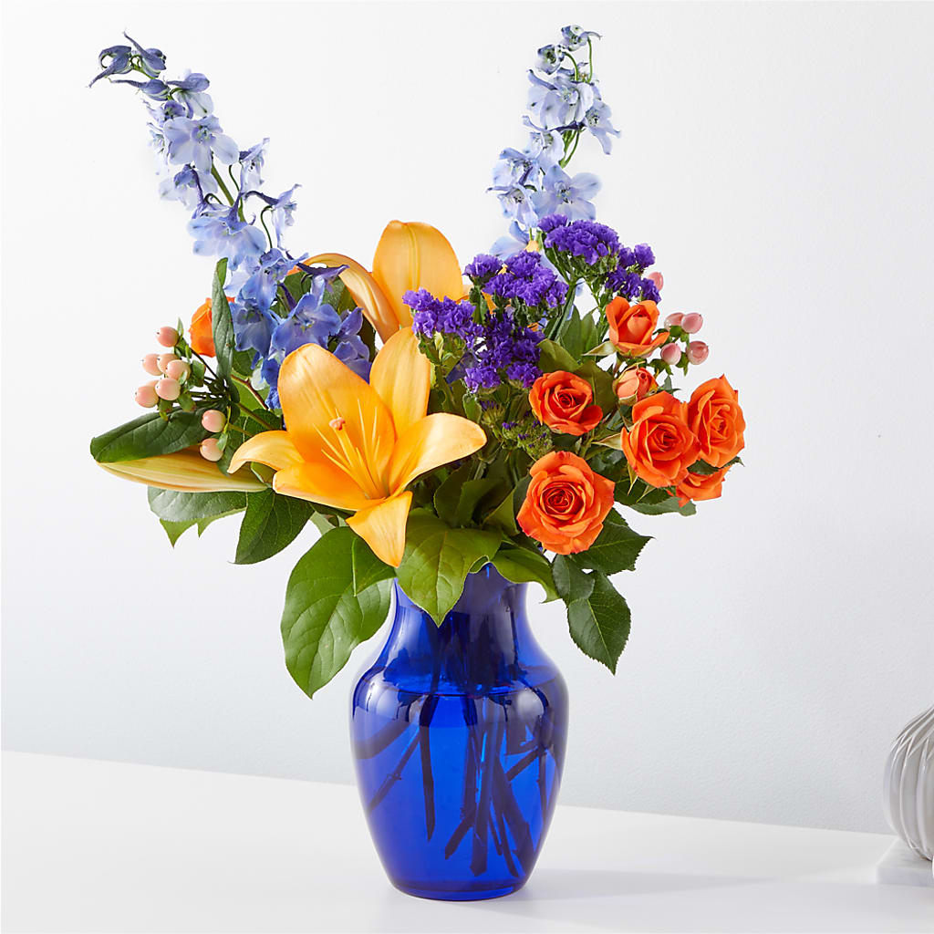 Radiant Citrus Bouquet –  Talia Flowers, Ottawa ON