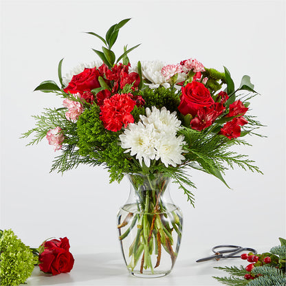 Merry Moment Bouquet – A Florist Original –  Talia Flowers, Ottawa ON