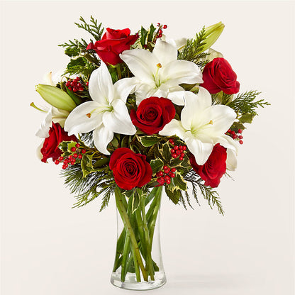 Sparkling Snowflakes Bouquet –  Talia Flowers, Ottawa ON