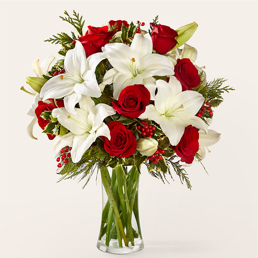 Sparkling Snowflakes Bouquet –  Talia Flowers, Ottawa ON